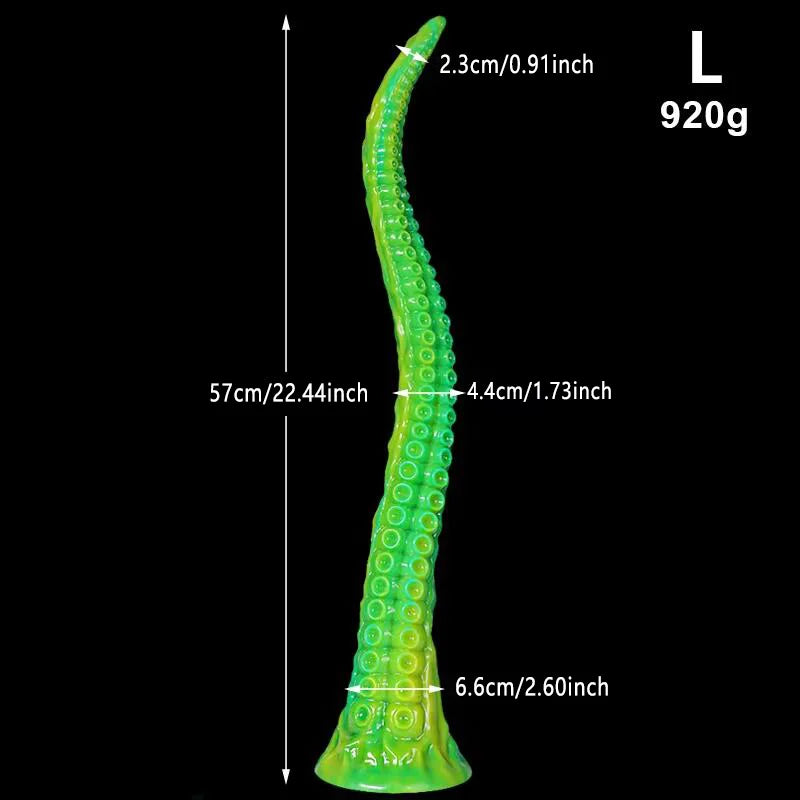 fluorescent Tentacle Dildo