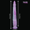 Purple Anal Tentacle Dildo Plug