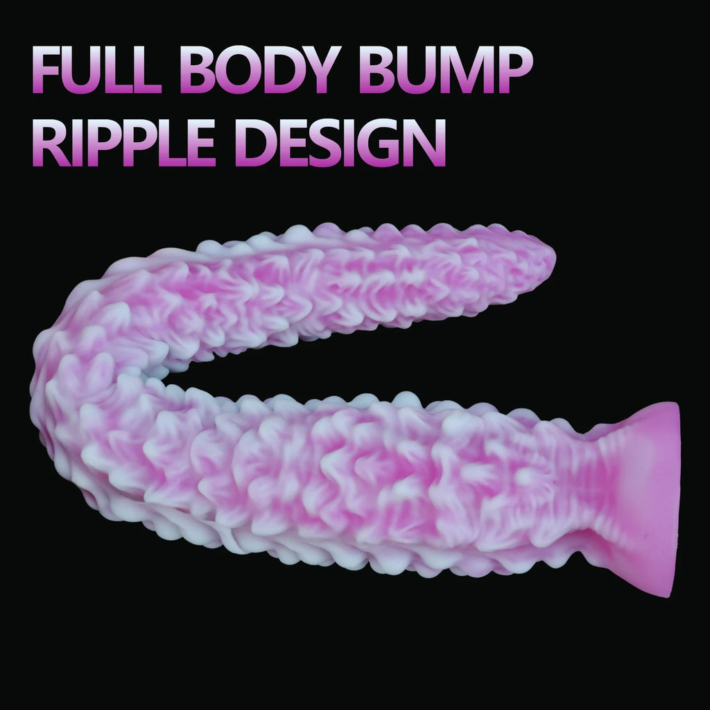 Purple Anal Tentacle Dildo Plug