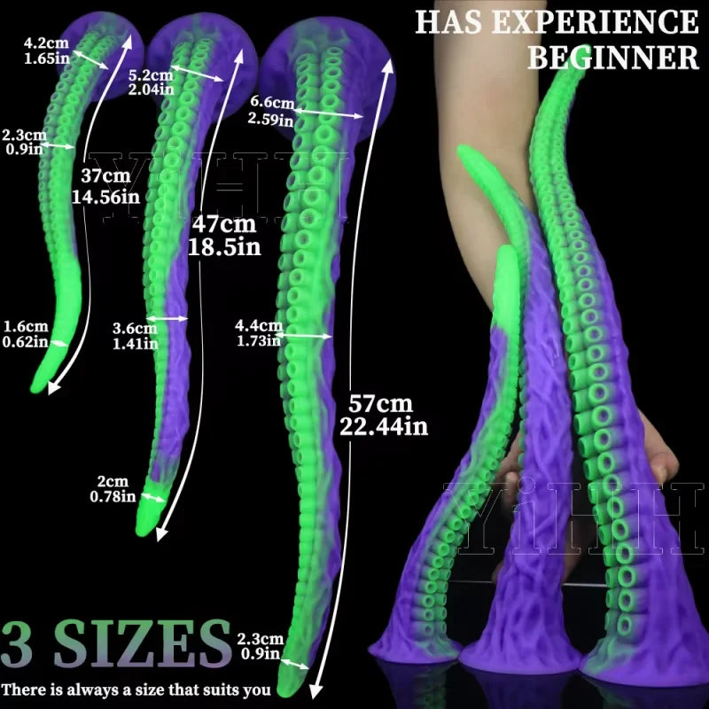 fluorescent Tentacle Dildo