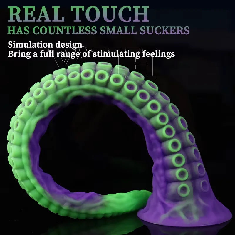 fluorescent Tentacle Dildo